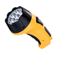 Handy Spot Flashlight Rechargeable E-6630 7led Yellow