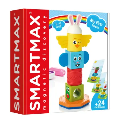 Joc magnetic, Smart Max, Primul meu totem, 7 piese