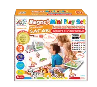 Joc magnetic Safari - Set de 12 magneți