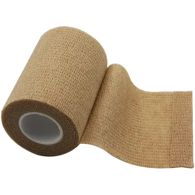 Bandaj elastic autoadeziv fără Latex bej 5cm x 4.5m