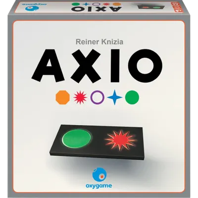 Joc de societate Axio, 100 piese, 1-4 jucatori, varsta 8 ani, 30-45 min, OxyGame 5949046300468