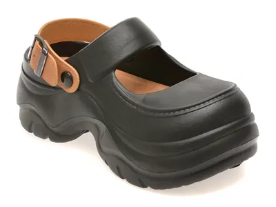 Papuci GRYXX negri, 2508, din pvc