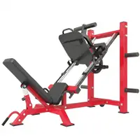 SPORTNOW Mașină leg press pentru sală de gimnastică acasă, antrenament picioare, forță, partea inferioară a corpului, cvadricepși, glutei, bicepși femurali, echipamente fitness | Aosom Romania