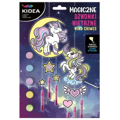 Clopoței de vânt Kidea – Care luminează în întuneric, Unicorni