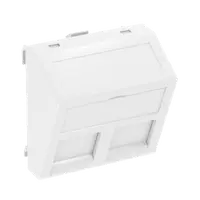Data technology support, 1 module, slanting outlet, type A | Type DTS-2A AL1