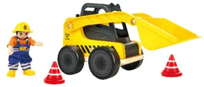 Jucărie din lemn Hape International - Excavator mic