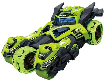 Jucărie pentru copii Raya Toys - Mașină transformabilă, verde