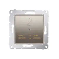 Protector de supratensiune, clasa D (modul); gold mat metalic