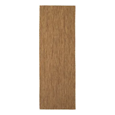 Covor tip traversă pentru interior și exterior maro 80x250 cm Mira 1450 – Ayyildiz Carpets