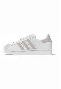 Pantofi sport Superstar II de piele - Alb/Roz pastel