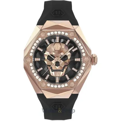 Ceas Philipp Plein Philipp Plein PWPWA0424 Mens Watch The $kull Spikes 46mm 5ATM