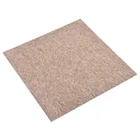 vidaXL Covor 20 buc. Bej 50 x 50 cm 100% polipropilenă