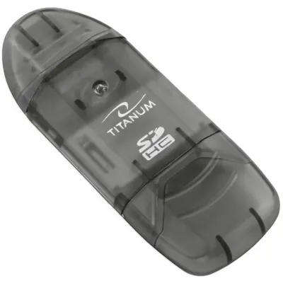 Cititor Card USB Esperanza Titanum TA101K, SD, Negru