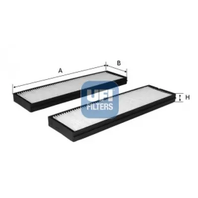 Filtru, aer habitaclu UFI 53.255.00