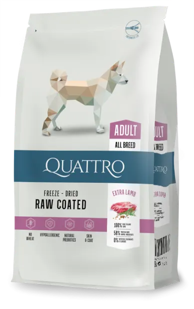 Quattro Dog Small Breed No Grain Adult Miel 1.5 KG