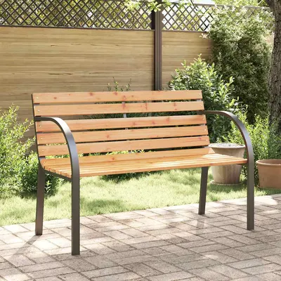 vidaXL Bancă copii de grădină, 81 cm, lemn de brad chinezesc