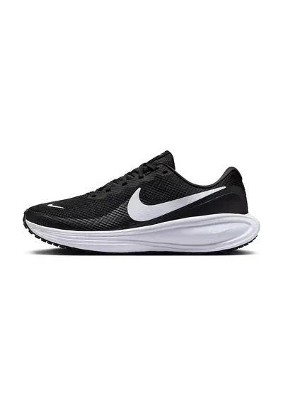 Pantofi Revolution 8 cu brant cu amortizare - pentru alergare - Alb/Negru