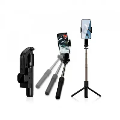 Selfie Stick Bluetooth Techsuit C06, Universal (Negru)