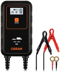 Incarcator baterie Osram - BATTERYcharge, OEBCS908, 12/24V, 4/8A