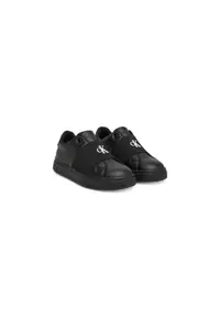 Tenisi negru - piele naturala
