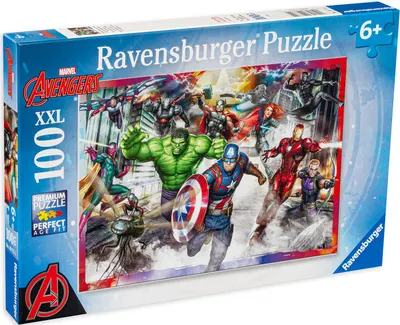 Puzzle Ravensburger din 100 XXL de piese - Răzbunătorii 2