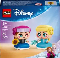 Constructor LEGO Disney - Mini Anna și Elsa (43284)