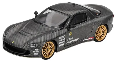 Model de colecție Mini GT Modern: Automobile - Mazda RX-7 RN7 (FD3S) RE-Amemiya Matsukiyo KOKU 3 Rotor NA-7 TAS Best Tuned Car Award 2025 (RHD)