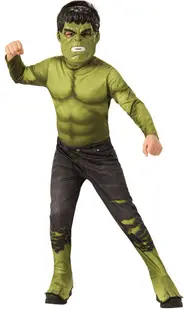 Costum de carnaval pentru copii Rubies - Avengers Hulk, mărimea L