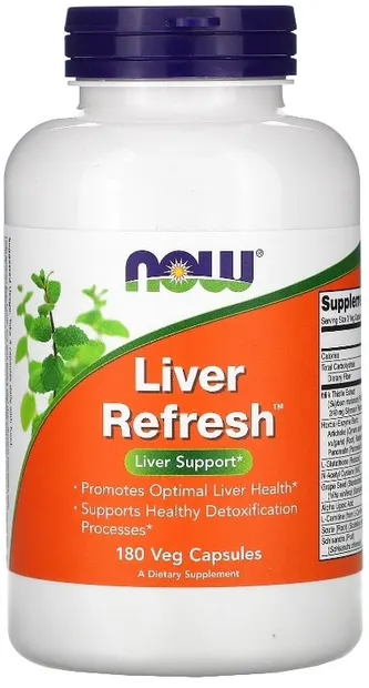 Liver Refresh, 180 capsule, Now