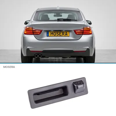 Cameră marșarier BMW Seria 4 Gran Coupé 2013-2017 în mâner AHD 1080P NTSC MOSERA