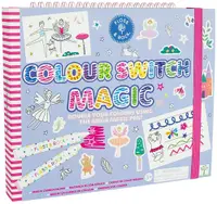 Carte de colorat Floss and Rock Colour Switch Magic - Balerine
