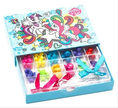 Set creativ Revontuli Toys Oy - Fa-ti singur bijuterii, My little Poney