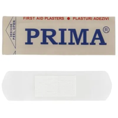 Set 4 x 30 Plasturi Transparenti Asortati, 19 mm x 72 mm, Prima