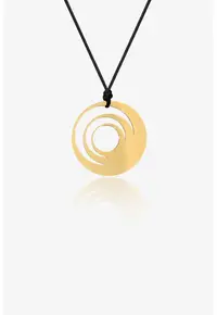Pandantiv Eclipse din aur 14K - Design