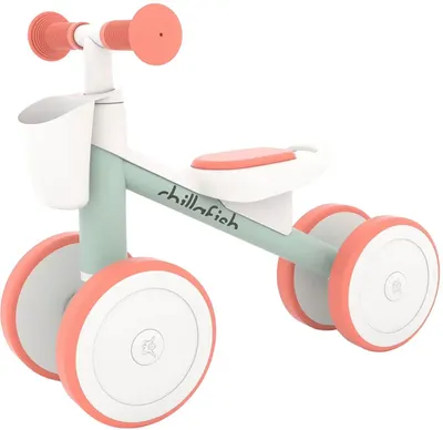Bicicletă fără pedale Chillafish - Quadi Racer, Pink