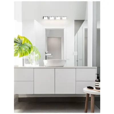 Corp de iluminat pentru baie SABIA Crom Aluminum & Acrylic LED 20 Wat 220-240 Volt 1906Lm 3000K IP44
