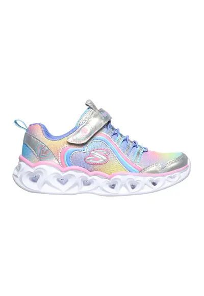 Pantofi copii cu sistem de lumini Heart Lights - Rainbow Lux - Multicolor