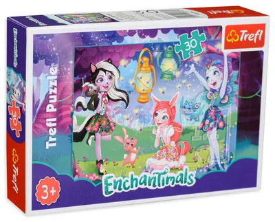 Puzzle Trefl din 30 de piese - Enchantimals
