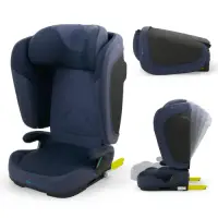 Scaun auto Kinderkraft Unity 2 i-Size, 100–150 cm, 15 - 36kg, R129 i-Size, Albastru