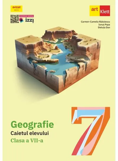Geografie. Clasa a VII-a. Caietul elevului - Paperback brosat - Carmen Camelia Rădulescu, Ionuţ Popa, Steluţa Dan