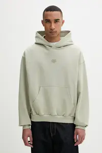 Filling Pieces hanorac cu glugă bărbătesc din bumbac Boxy Embroidered