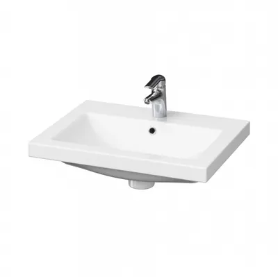 Lavoar 60 cm din ceramica pentru mobilier, Cersanit Como