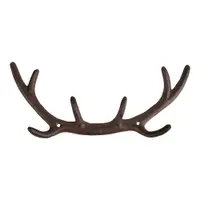 Cuier de perete maro din metal Antlers – Esschert Design