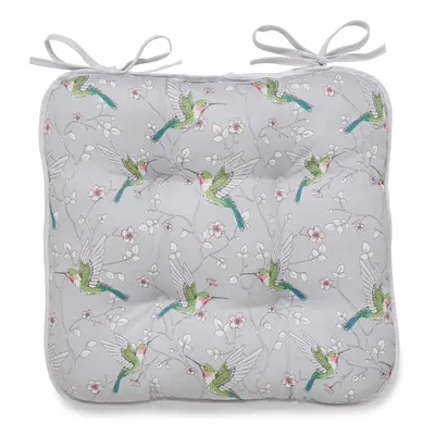 Pernă de scaun 34x36 cm Hummingbirds – Cooksmart ®