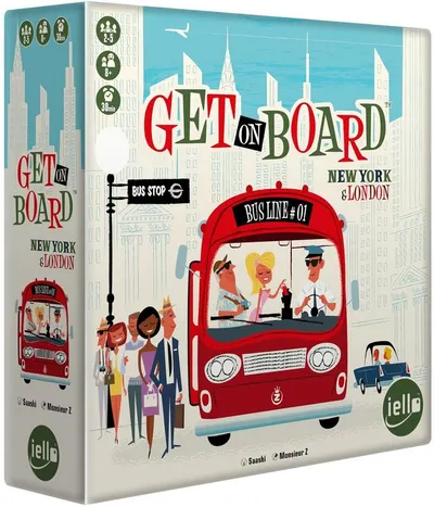 Joc de societate Get on Board: New York & London - Pentru familie