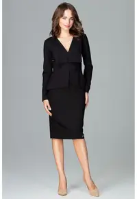 Rochie de zi model 122517 - Negru
