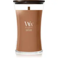 Woodwick Radiant Amber lumânare parfumată cu fitil din lemn