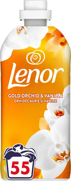 Balsam de rufe Lenor - Gold Orchid & Vanilla, 55 spălări