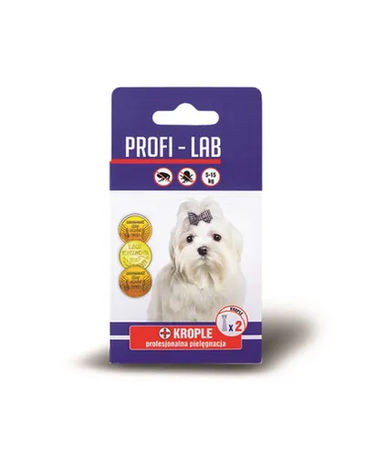 PCHEŁKA Profi-Lab Picaturi antipurici pentru caini 5-15 kg, 2x1.5ml, pe baza de ulei esential