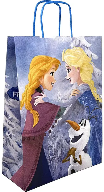 Pungă cadou S. Cool - Frozen, Anna, Elsa and Olaf, L
